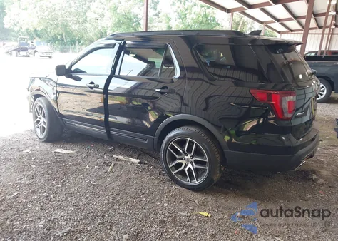 2017 Ford Explorer Sport from USA, damaged, VIN 1FM5K8GT9HGC80403